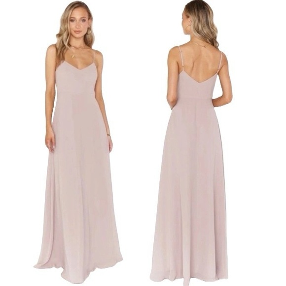 Show Me Your MuMu Dresses & Skirts - Show Me Your Mumu - Faith Maxi Dress in Beige - NWT - Size Small